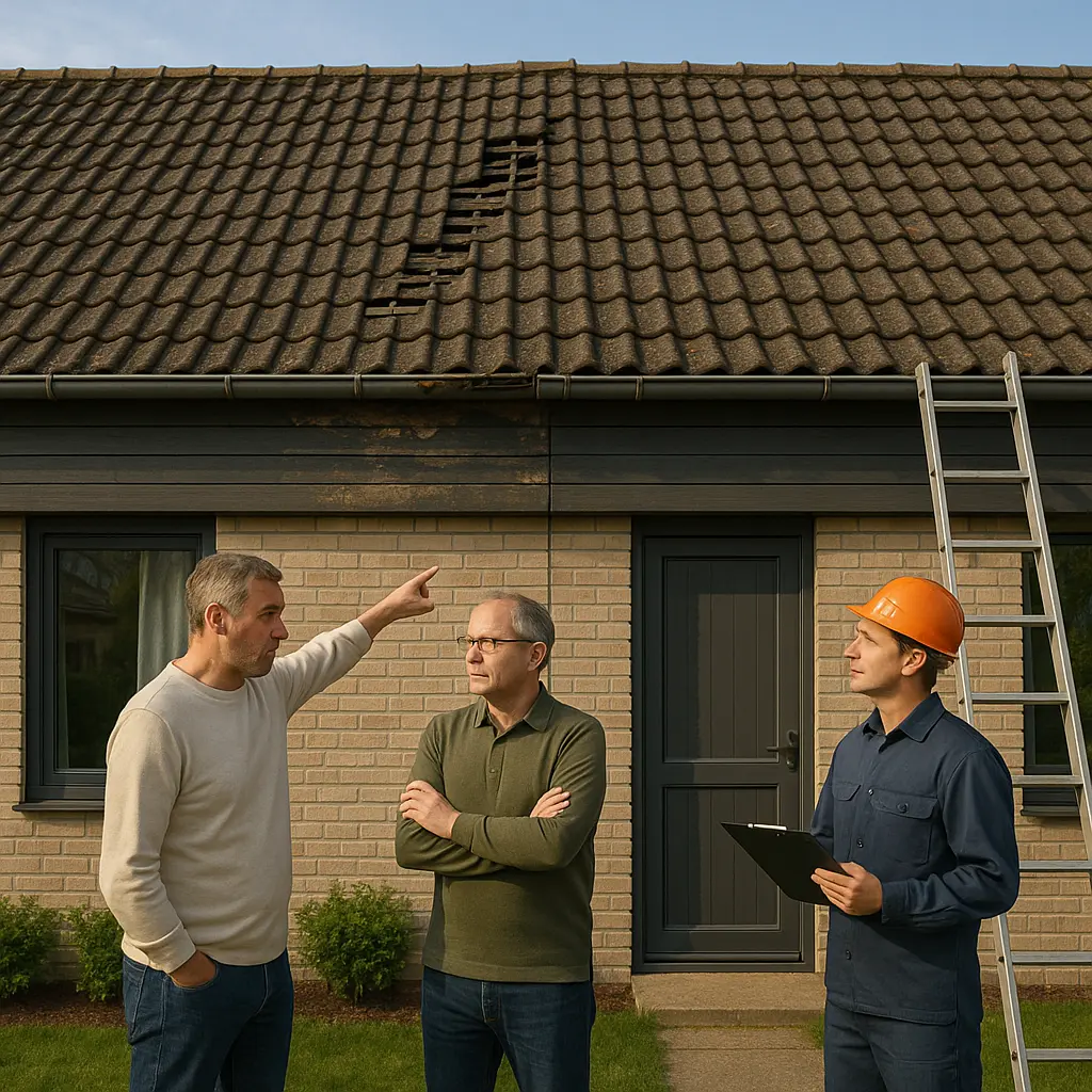 toiture commune sans copropriété