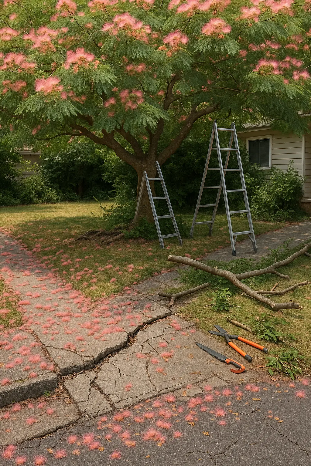 albizia inconvénient