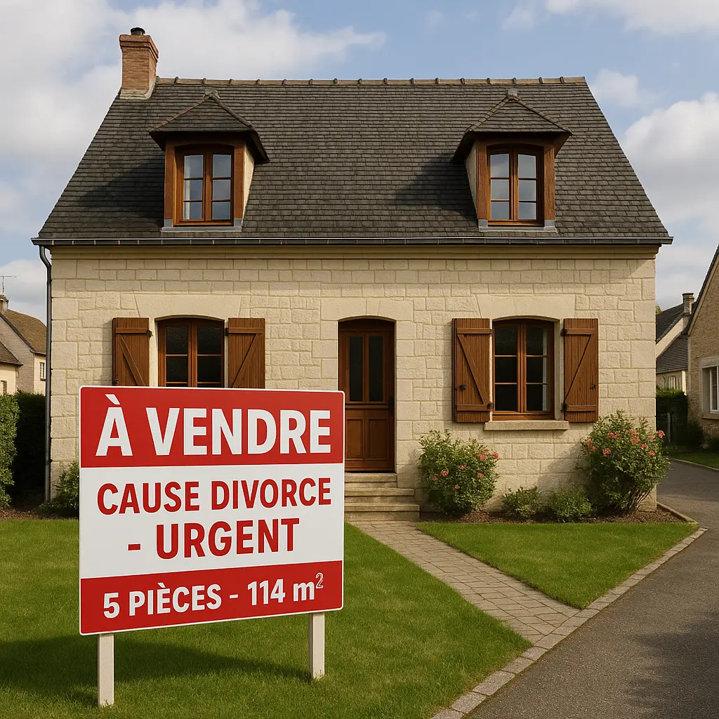 maison à vendre cause divorce urgent près de beauvais