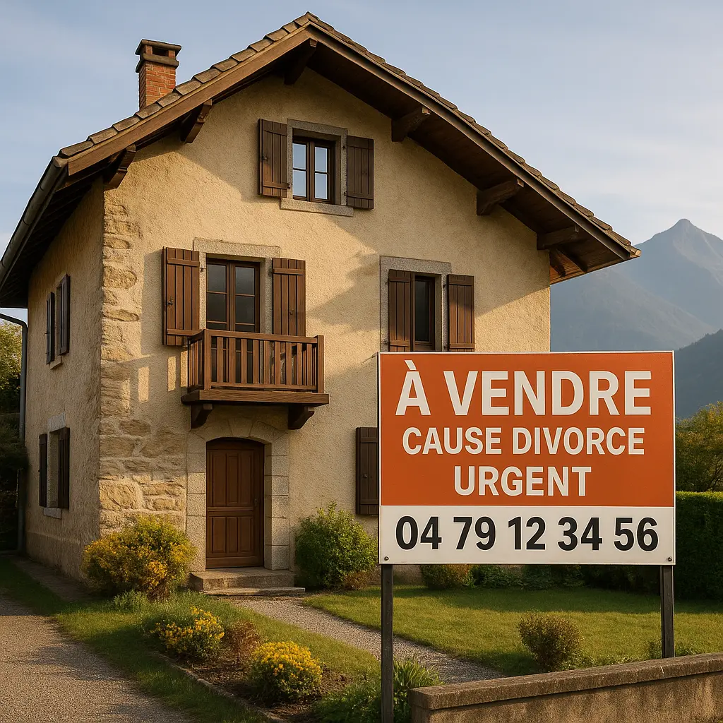 maison à vendre cause divorce urgent près de albertville