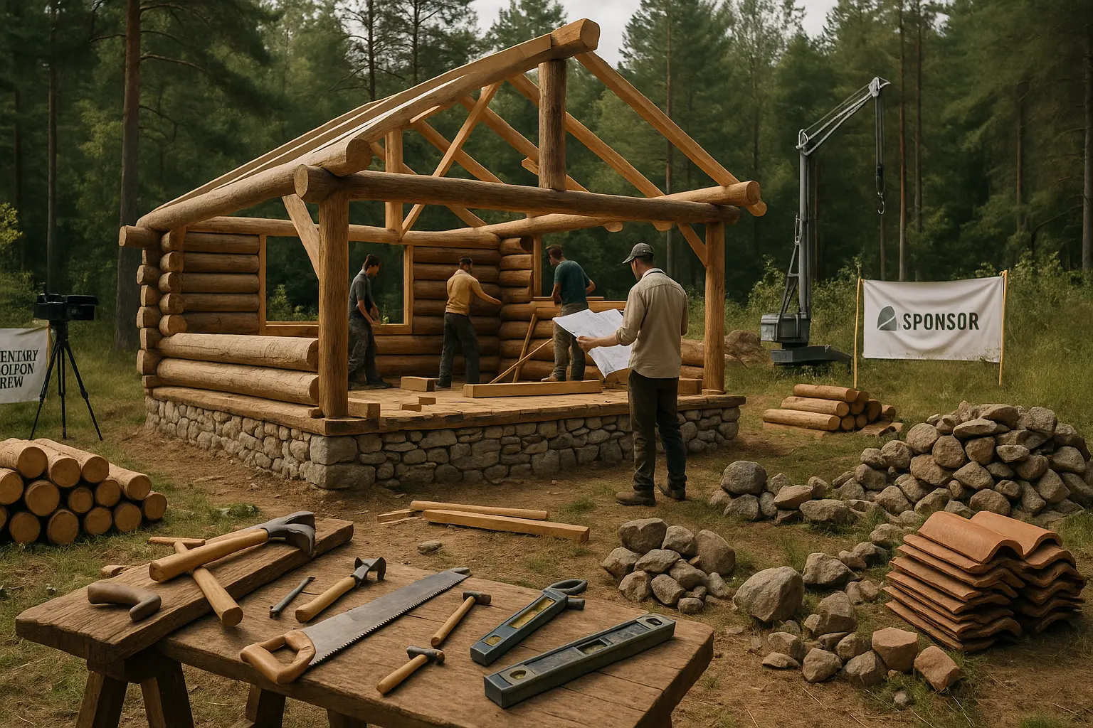 construction sauvage qui paye les cabanes